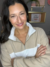 Load image into Gallery viewer, Thick Stripe Fleece Pullover