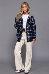 Marlow Plaid Fleece Shacket