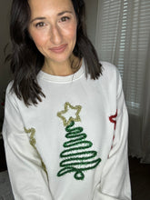 Load image into Gallery viewer, Tinsel Tree Sweatshirt