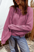 Load image into Gallery viewer, Lace Detail Pullover