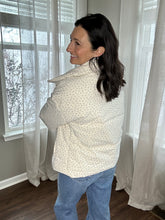 Load image into Gallery viewer, Ditsy Floral Puffer Jacket - Spicy Chic Boutique