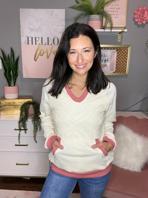 Lovely Lace Sweatshirt