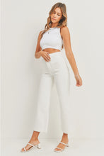 Load image into Gallery viewer, White Patch Pocket Wide Leg Jeans - Spicy Chic Boutique