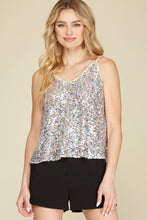 Load image into Gallery viewer, Sequin Cami Top - Spicy Chic Boutique