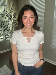 Lacey V Tee - Spicy Chic Boutique