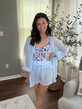 Load image into Gallery viewer, Sheer Bathing Suit Cover Up SET - Spicy Chic Boutique