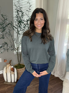 Essential Long Sleeve Tee (color options)