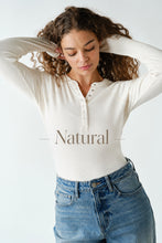 Load image into Gallery viewer, Basic Henley Slim Fit Tops (color options)