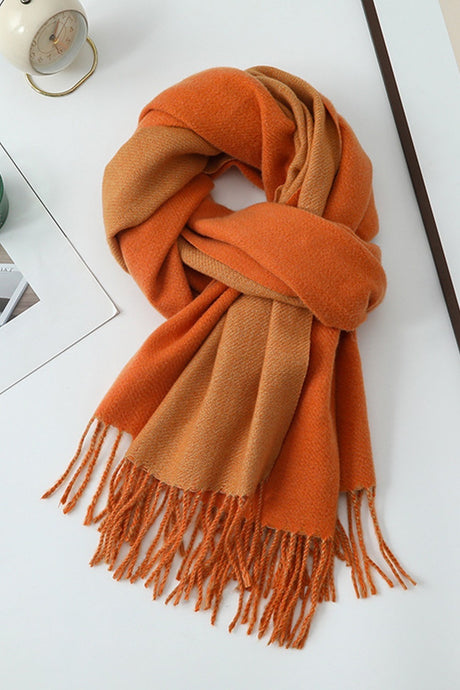 Fall Tassel Scarf