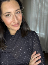 Load image into Gallery viewer, Glimmer &amp; Glow Mesh Top