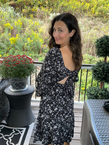 Moonlit Floral Dress