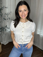 Simply Sweet Button Top - Spicy Chic Boutique