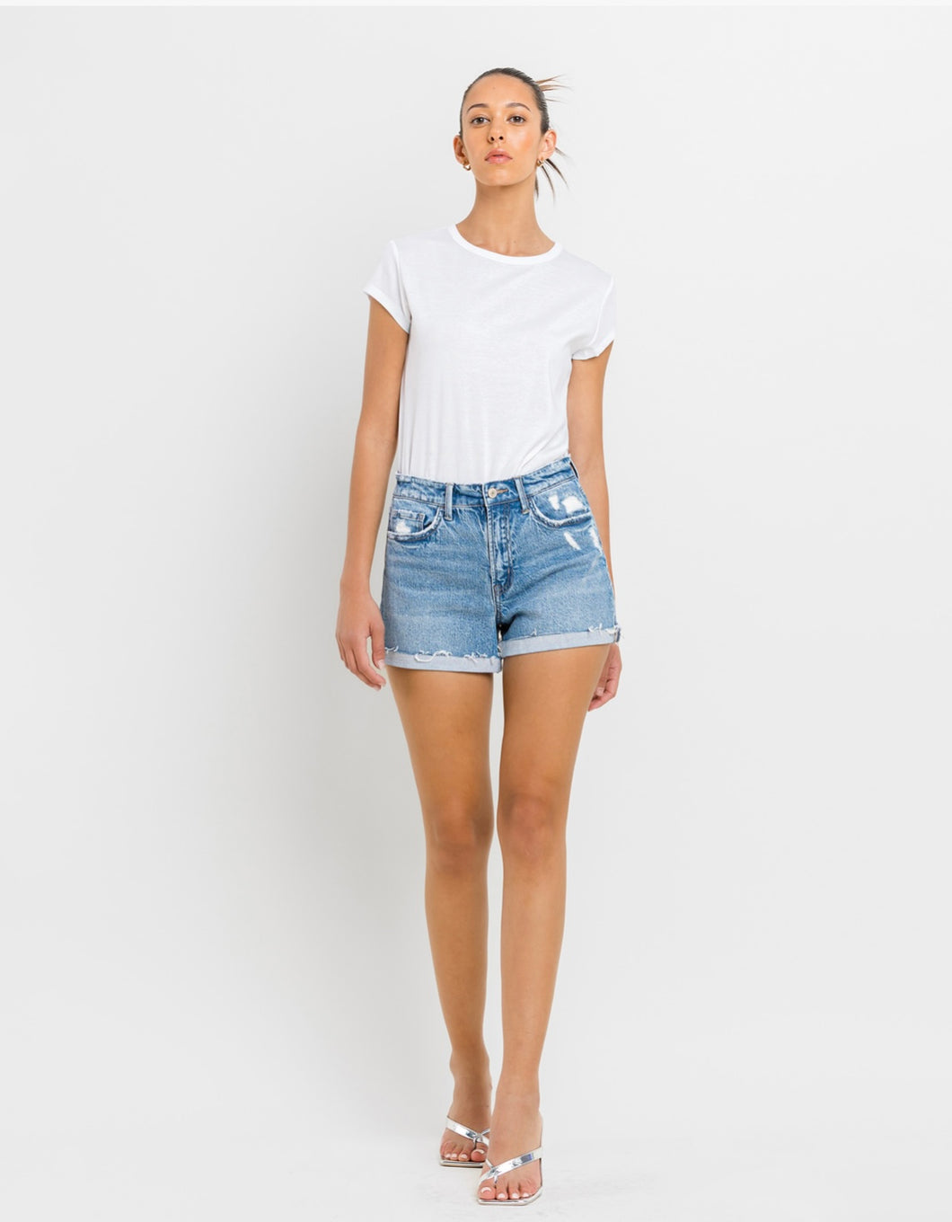 Summer Lovin' Cuffed Shorts - Spicy Chic Boutique