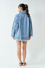 Load image into Gallery viewer, Oversized Denim Jacket - Spicy Chic Boutique