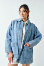 Load image into Gallery viewer, Oversized Denim Jacket - Spicy Chic Boutique