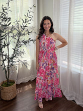 Load image into Gallery viewer, One Shoulder Floral Maxi Dress - Spicy Chic Boutique