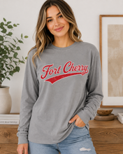 Load image into Gallery viewer, Fort Cherry Swoosh LONG SLEEVE Tee (color options)