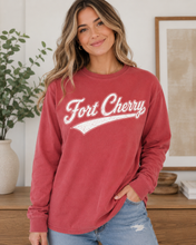 Load image into Gallery viewer, Fort Cherry Swoosh LONG SLEEVE Tee (color options)