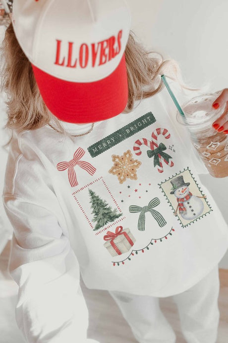 Merry + Bright Sweatshirt