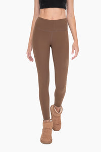 Brown Essential Leggings - Spicy Chic Boutique