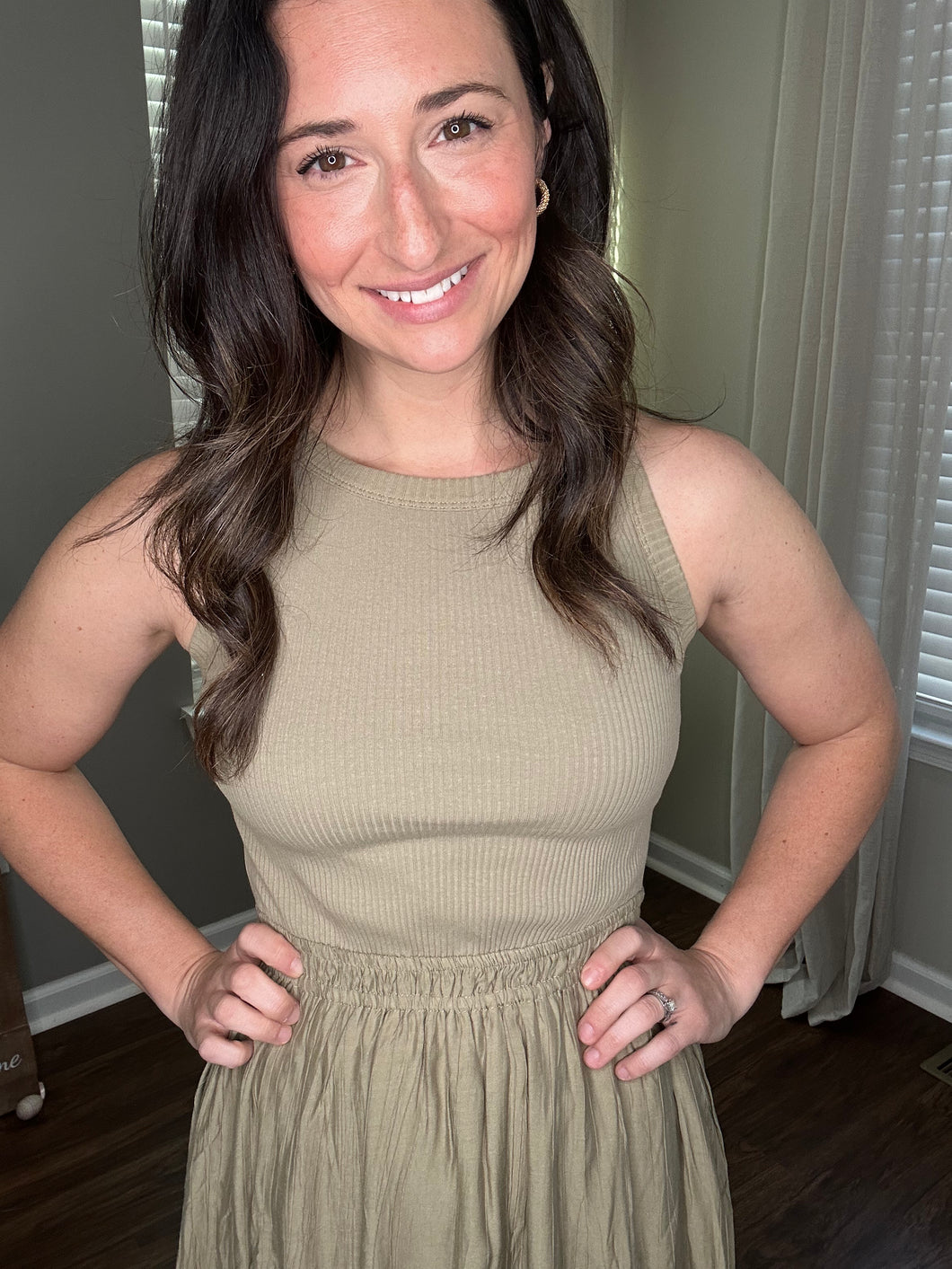 Mixed Media Maxi Dress - Spicy Chic Boutique