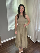 Load image into Gallery viewer, Mixed Media Maxi Dress - Spicy Chic Boutique