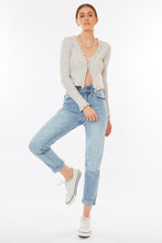 Load image into Gallery viewer, High Rise Paper Bag Mom Jeans - Spicy Chic Boutique