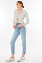 Load image into Gallery viewer, High Rise Paper Bag Mom Jeans - Spicy Chic Boutique