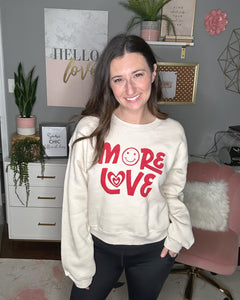 More Love Sweatshirt - Spicy Chic Boutique