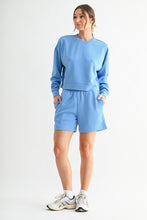 Load image into Gallery viewer, Skies are Blue Long Sleeve Top - Spicy Chic Boutique