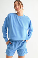 Load image into Gallery viewer, Skies are Blue Long Sleeve Top - Spicy Chic Boutique