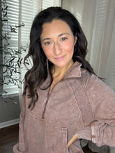 Load image into Gallery viewer, Daily Grind Quarter Zip - Spicy Chic Boutique