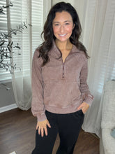 Load image into Gallery viewer, Daily Grind Quarter Zip - Spicy Chic Boutique