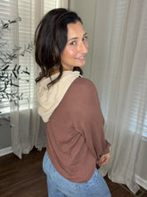 Load image into Gallery viewer, Brown Sugar Waffle Knit Pullover - Spicy Chic Boutique