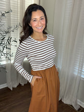 Load image into Gallery viewer, Caramel Latte Midi Dress - Spicy Chic Boutique