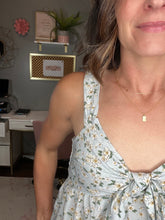 Load image into Gallery viewer, Floral Front Tie Detail Top - Spicy Chic Boutique