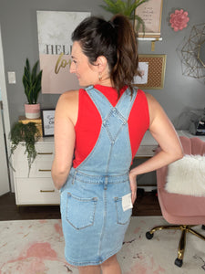Skirt Overalls - Spicy Chic Boutique