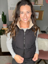 Load image into Gallery viewer, Reversible Puffer Vest (color options) - Spicy Chic Boutique