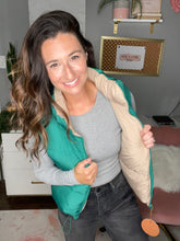 Load image into Gallery viewer, Reversible Puffer Vest (color options) - Spicy Chic Boutique