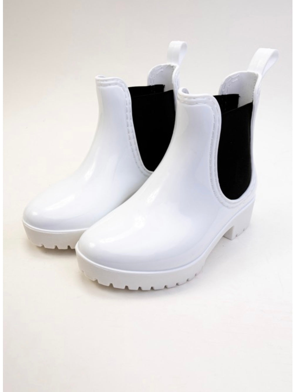 White Rain Boots - Spicy Chic Boutique