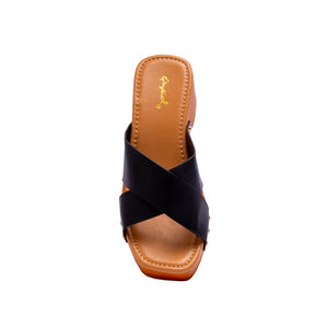 Black Beauty Wedge Sandals - Spicy Chic Boutique