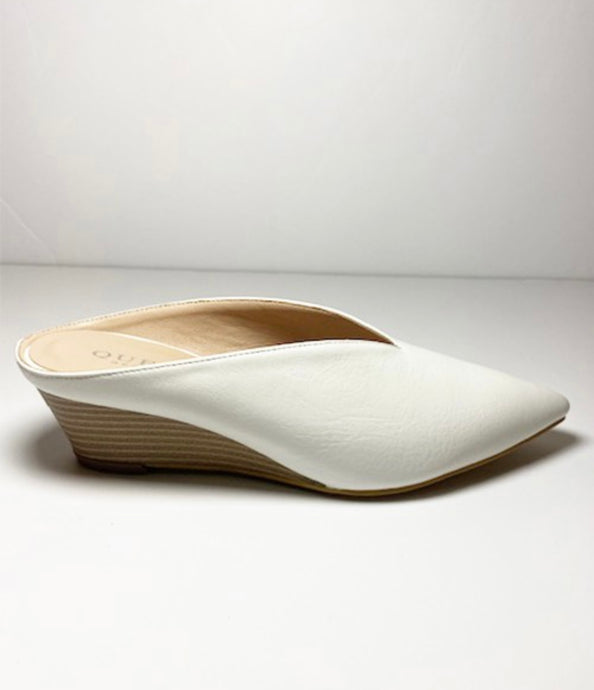 White Mules - Spicy Chic Boutique